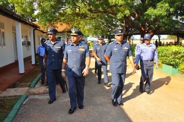 Annual Commander's Inspection at Sri Lanka Air Force Station, Palaly