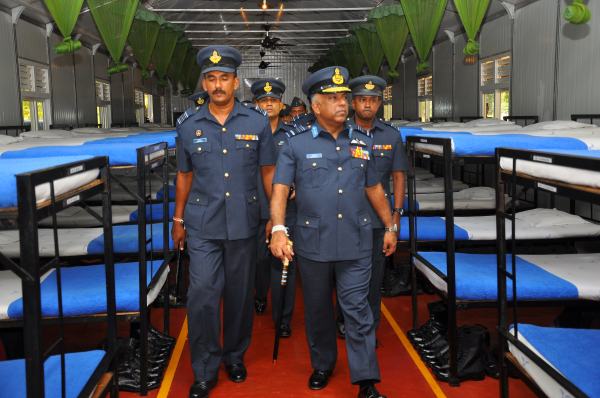 Annual Commander's Inspection at Sri Lanka Air Force Station, Palaly