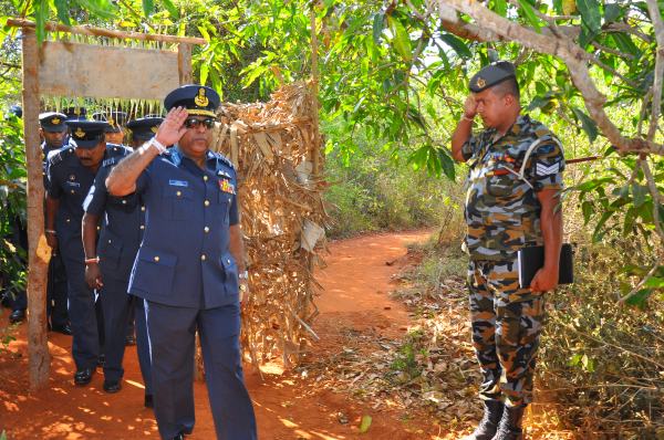 Annual Commander's Inspection at Sri Lanka Air Force Station, Palaly