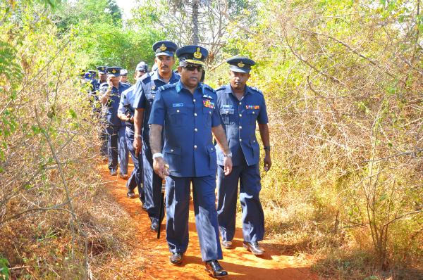 Annual Commander's Inspection at Sri Lanka Air Force Station, Palaly