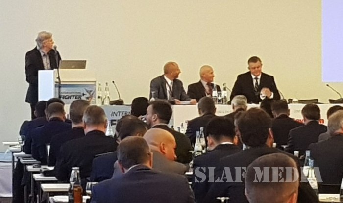 Commander Attends the 17th Annual International Fighter Conference
