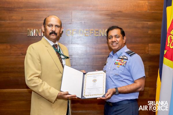 COMMANDER OF THE AIR FORCE HONOURS WITH THE TITLE OF “OFFICER”
OF THE CISM ORDER OF MERIT FOR OUTSTANDING CONTRIBUTION TO MILIT