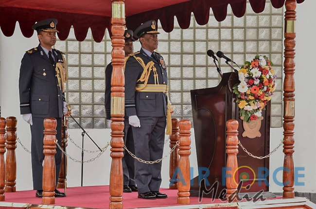 Commander of the Air Force Promoted to the Rank of Air Chief Marshal