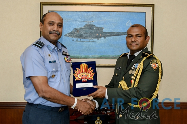 Defence Attaché for the Republic Maldives calls on the Commander of the Air Force