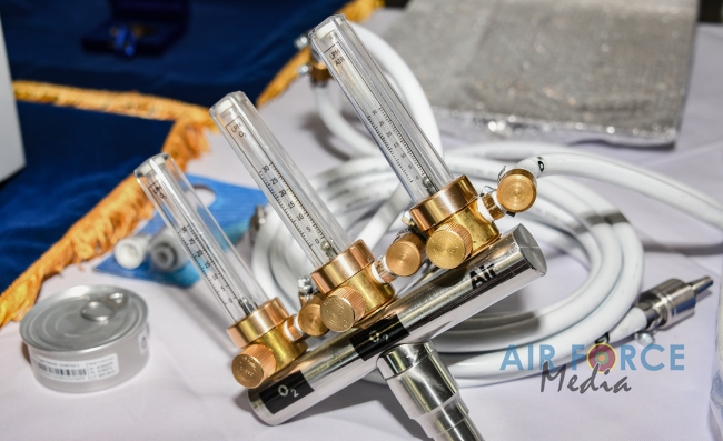 SLAF HANDS OVER TWO (02) HEATED HUMIDIFIED OXYGEN THERAPY UNITS