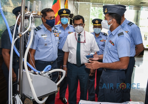 SLAF HANDS OVER TWO (02) HEATED HUMIDIFIED OXYGEN THERAPY UNITS