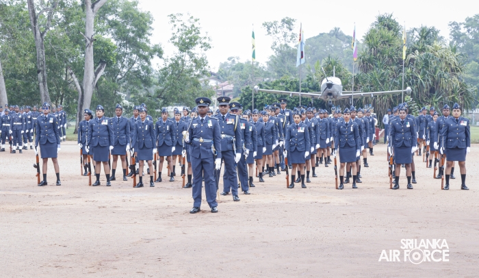 COMMANDER’S INSPECTION AT SLAF TRADE TRAINING SCHOOL EKALA