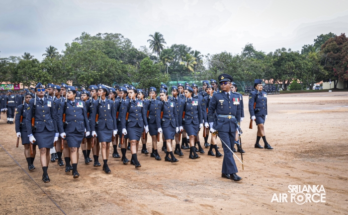 COMMANDER’S INSPECTION AT SLAF TRADE TRAINING SCHOOL EKALA