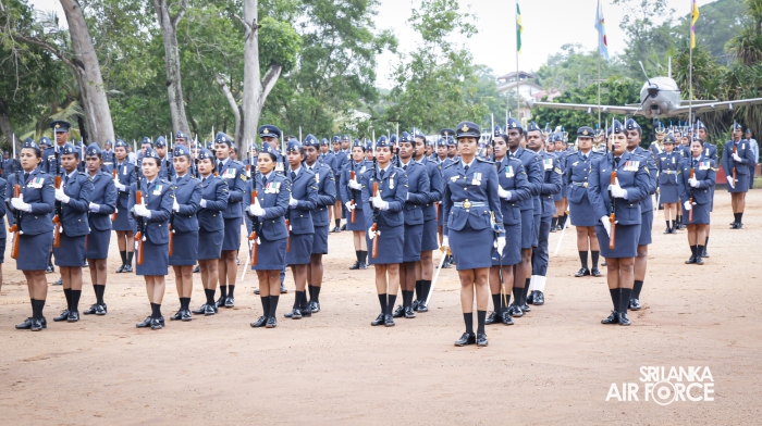 COMMANDER’S INSPECTION AT SLAF TRADE TRAINING SCHOOL EKALA