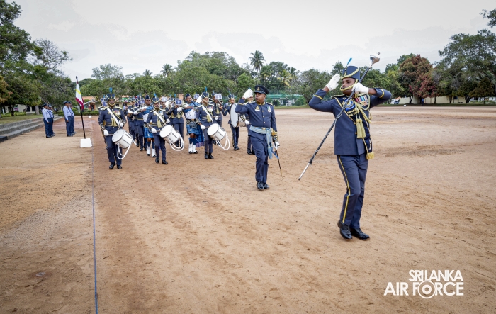COMMANDER’S INSPECTION AT SLAF TRADE TRAINING SCHOOL EKALA