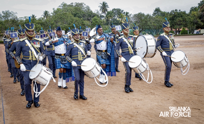COMMANDER’S INSPECTION AT SLAF TRADE TRAINING SCHOOL EKALA