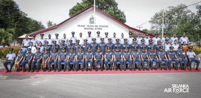 COMMANDER’S INSPECTION AT SLAF TRADE TRAINING SCHOOL EKALA