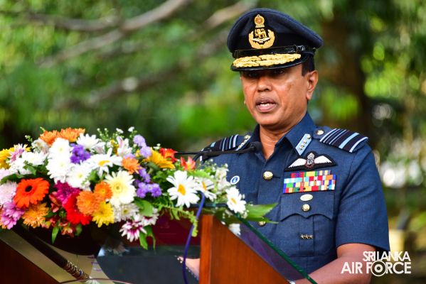 COMMANDER'S INSPECTION OF SLAF STATION KOGGALA