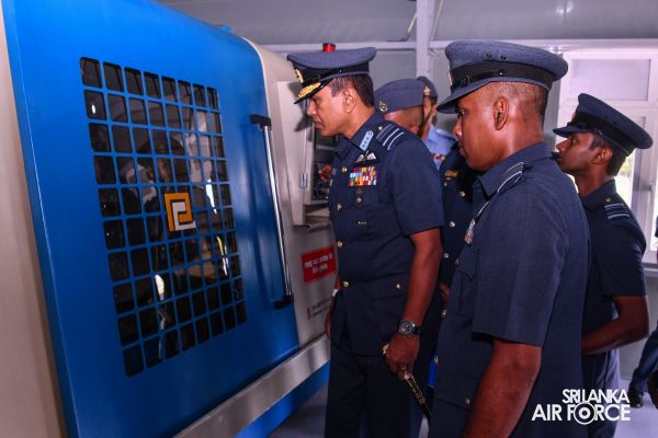 COMMANDER'S INSPECTION OF SLAF STATION KATUKURUNDA