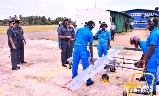 COMMANDER'S INSPECTION OF SLAF STATION KATUKURUNDA