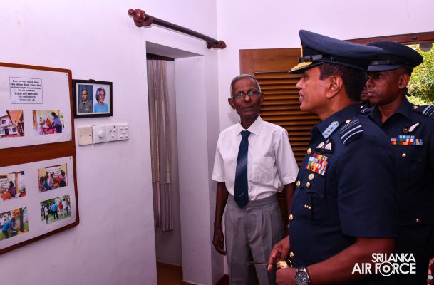 COMMANDER'S INSPECTION OF SLAF STATION KATUKURUNDA