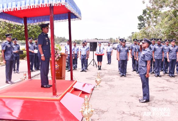 COMMANDER'S INSPECTION OF SLAF STATION KATUKURUNDA