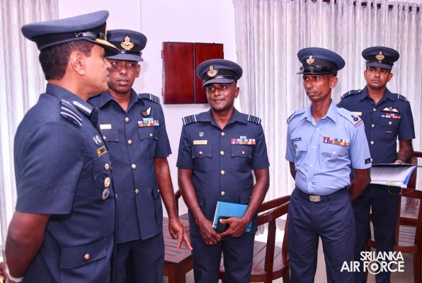 COMMANDER'S INSPECTION OF SLAF STATION KATUKURUNDA