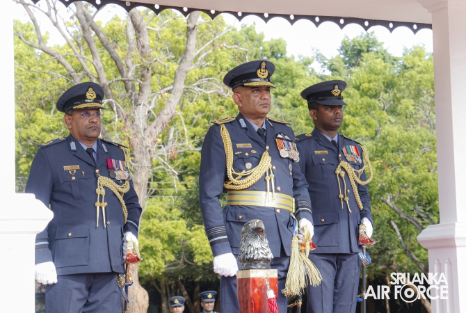COMMANDER’S INSPECTION OF SLAF STATION PALAVI