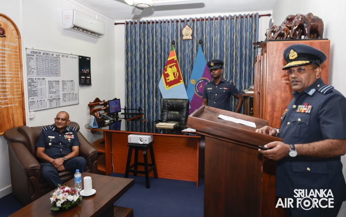 COMMANDER’S INSPECTION OF SLAF STATION PALAVI