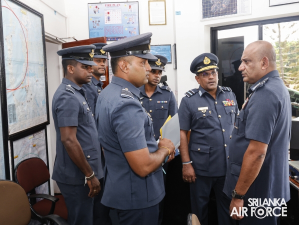COMMANDER’S INSPECTION OF SLAF STATION PALAVI