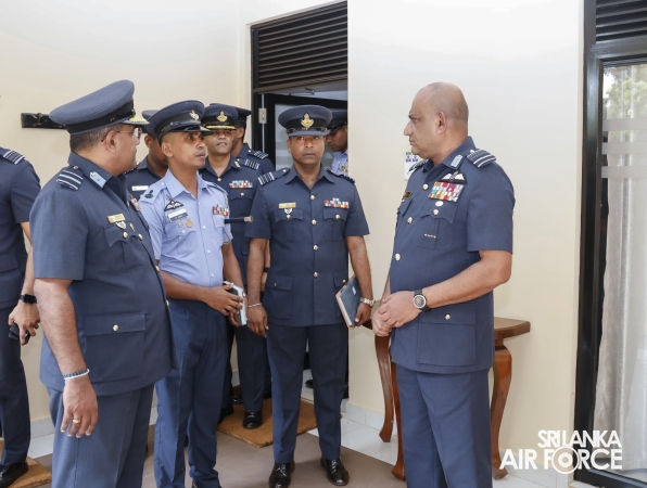 COMMANDER’S INSPECTION OF SLAF STATION PALAVI