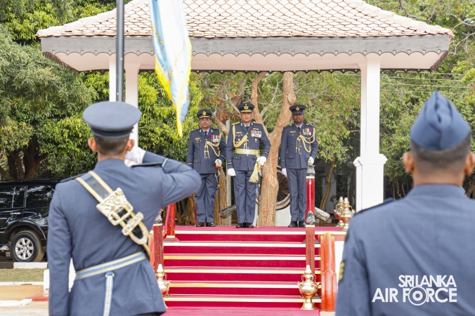 COMMANDER’S INSPECTION OF SLAF STATION PALAVI