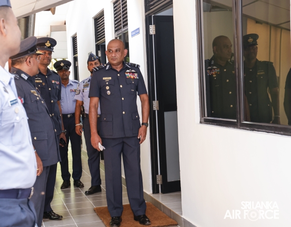 COMMANDER’S INSPECTION OF SLAF STATION PALAVI