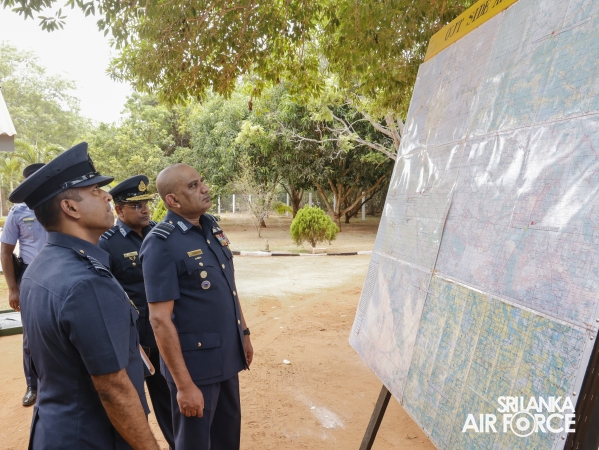 COMMANDER’S INSPECTION OF SLAF STATION PALAVI