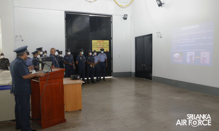 COMMANDER’S INSPECTION OF SLAF STATION PALAVI