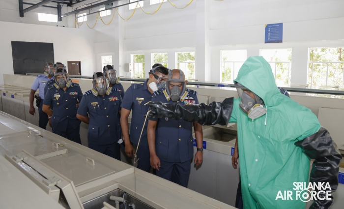 COMMANDER’S INSPECTION OF SLAF STATION PALAVI