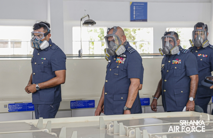 COMMANDER’S INSPECTION OF SLAF STATION PALAVI