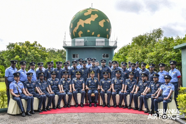 COMMANDER’S INSPECTION AT SLAF STATION MIRIGAMA