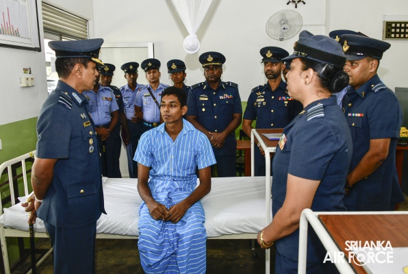 COMMANDER’S INSPECTION AT SLAF TRADE TRAINING SCHOOL EKALA