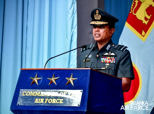 COMMANDER’S INSPECTION AT SLAF TRADE TRAINING SCHOOL EKALA