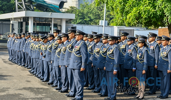 Commander's Inspection of Air Force Headquarters