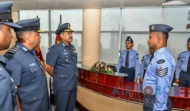 Commander's Inspection of Air Force Headquarters
