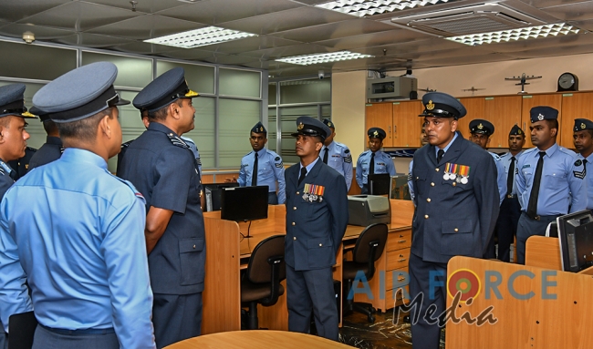 Commander's Inspection of Air Force Headquarters