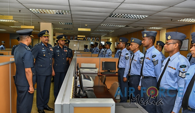 Commander's Inspection of Air Force Headquarters