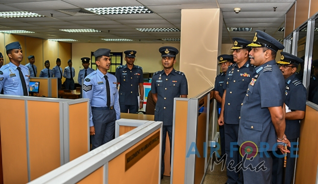 Commander's Inspection of Air Force Headquarters