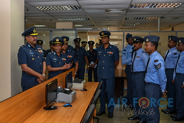 Commander's Inspection of Air Force Headquarters