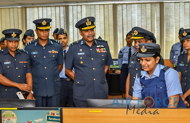 Commander's Inspection of Air Force Headquarters