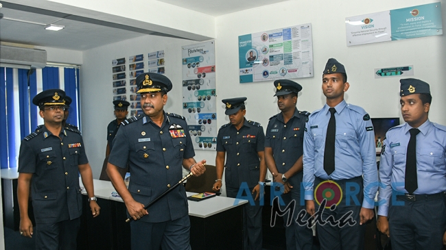 Commander's Inspection of Air Force Headquarters