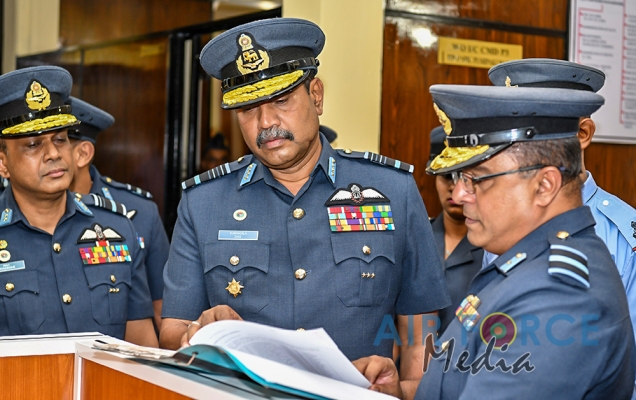 Commander's Inspection of Air Force Headquarters