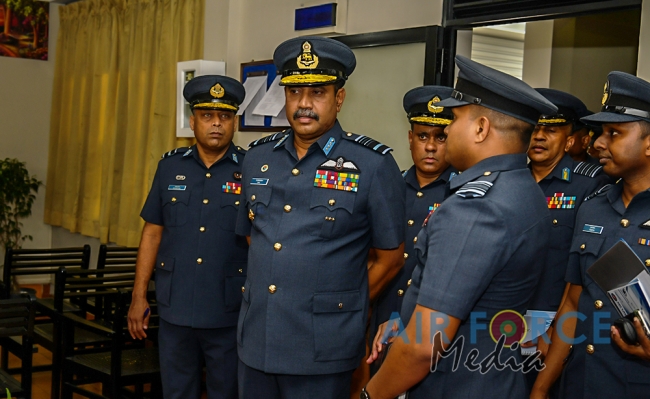 Commander's Inspection of Air Force Headquarters