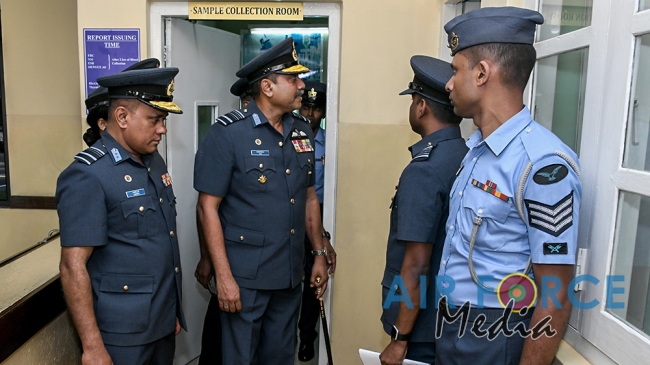 Commander's Inspection of Air Force Headquarters