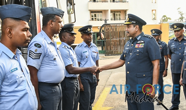 Commander's Inspection of Air Force Headquarters