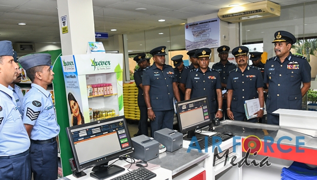 Commander's Inspection of Air Force Headquarters