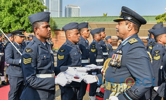 Commander's Inspection of Air Force Headquarters