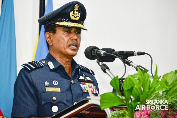 COMMANDER'S INSPECTION AT SLAF STATION PALAVI